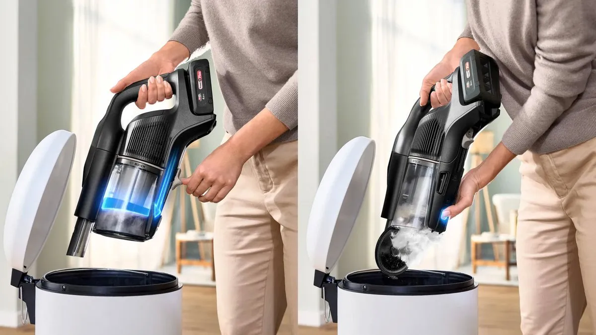 Bosch BXS1041BQC Draadloze Stofzuiger - Zwart