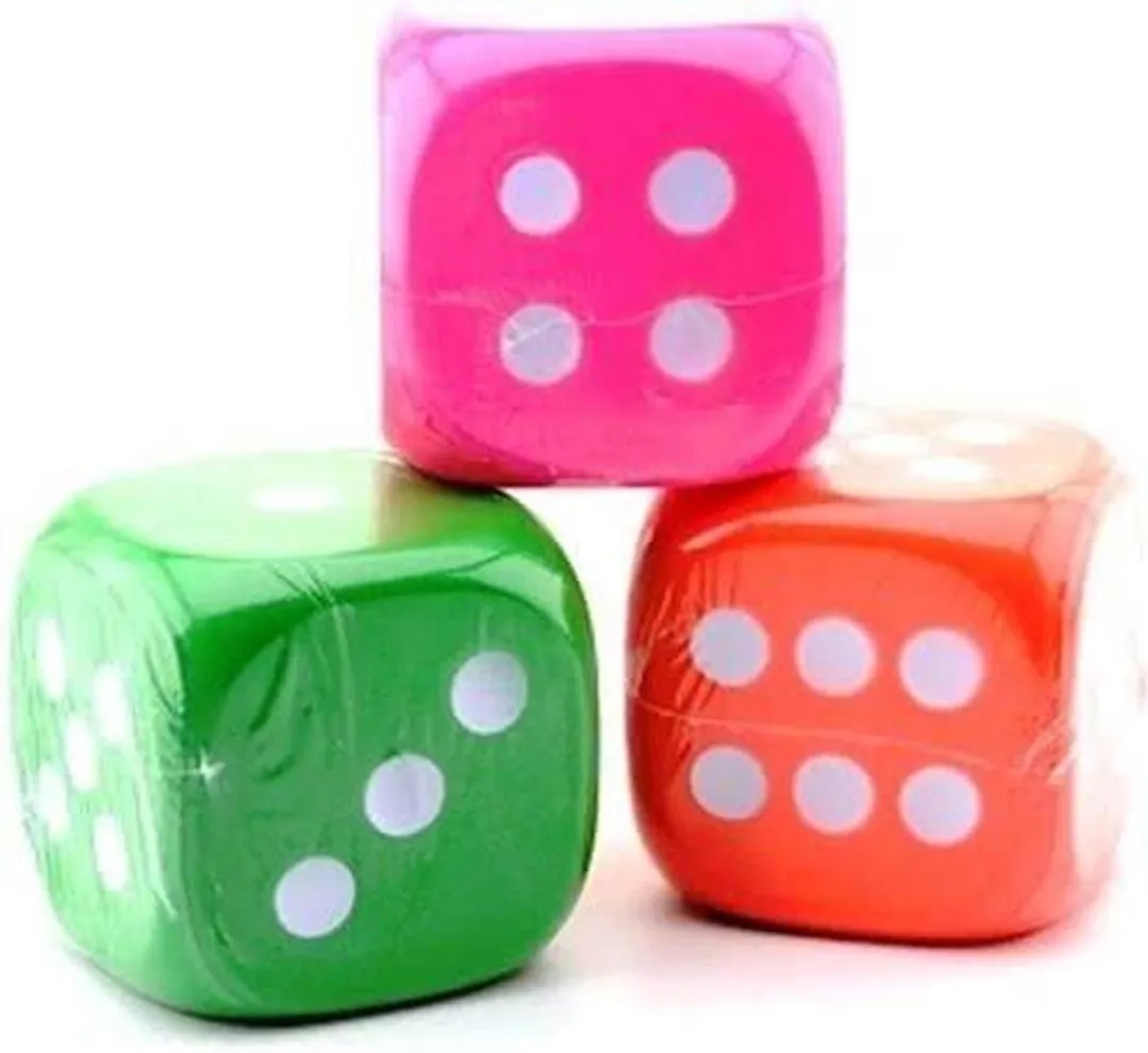Johntoy Foam Dobbelsteen 12cm - Groen