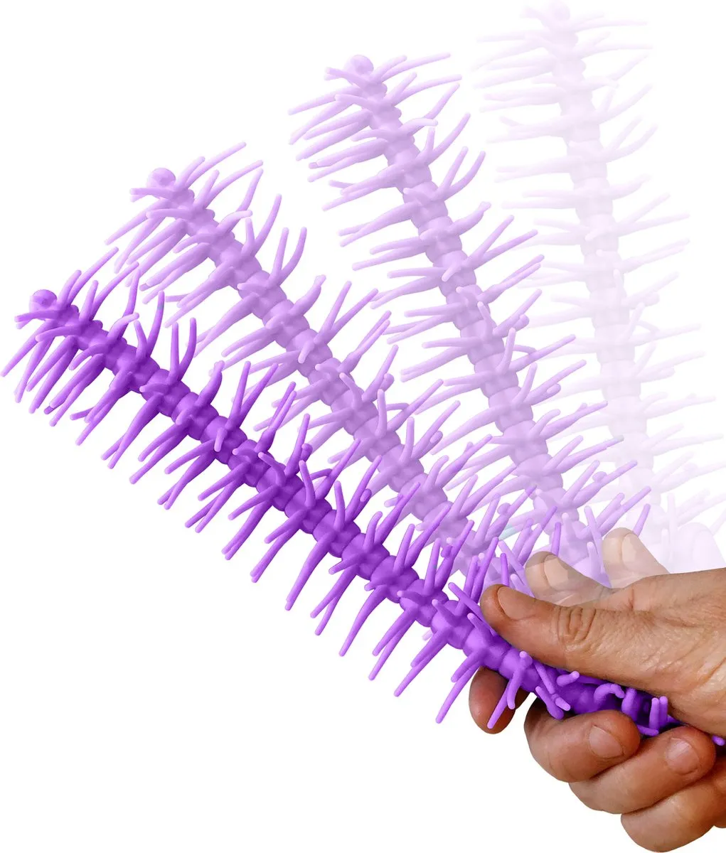 Twiddle Super Crawlerz - Squish n' Stretch - Mountain Purple - Fidget Toy