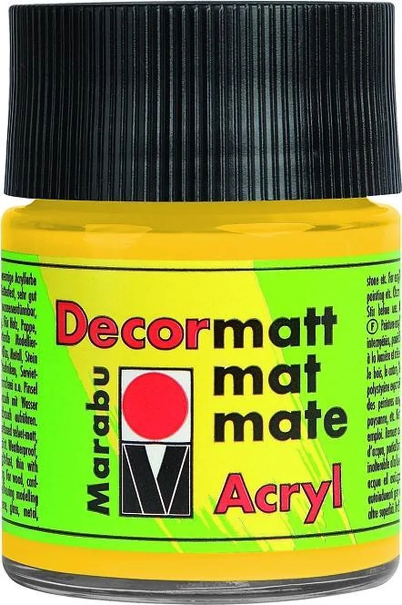 Marabu DecoMatt Acryl 50ml - Karmijnrood