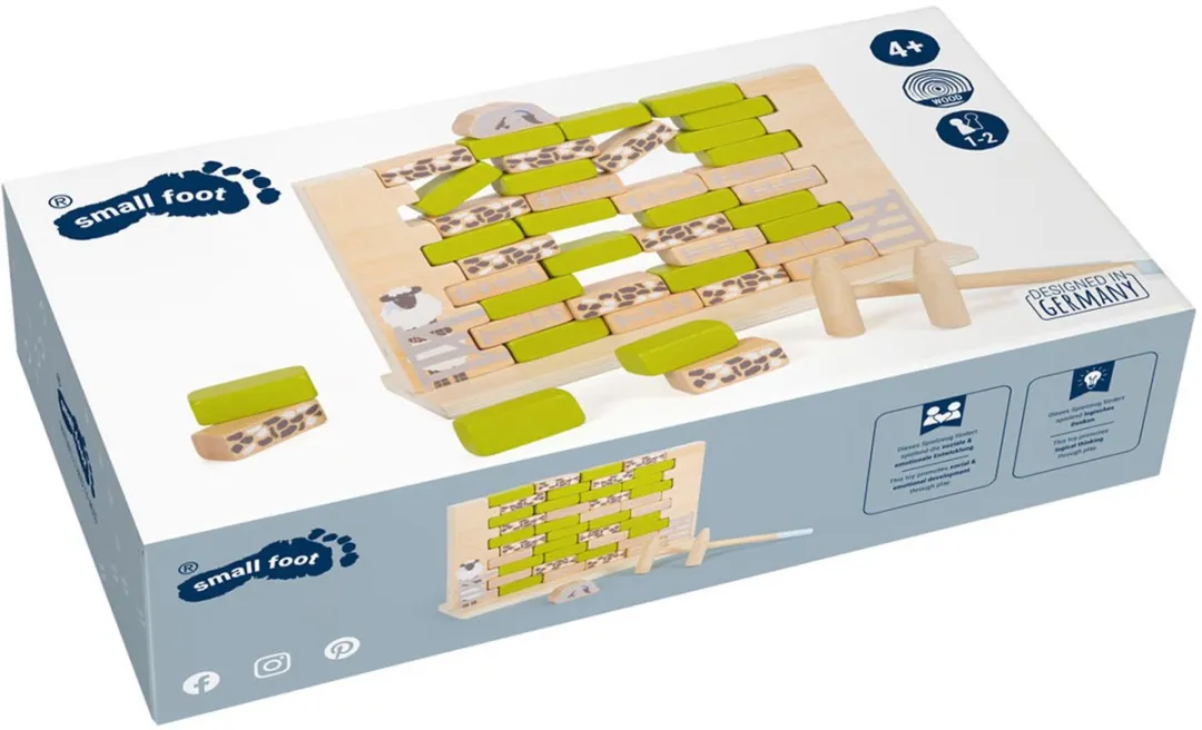 Small Foot Houten Wiebel Muurspel 12237 - afbeelding 6 van 6