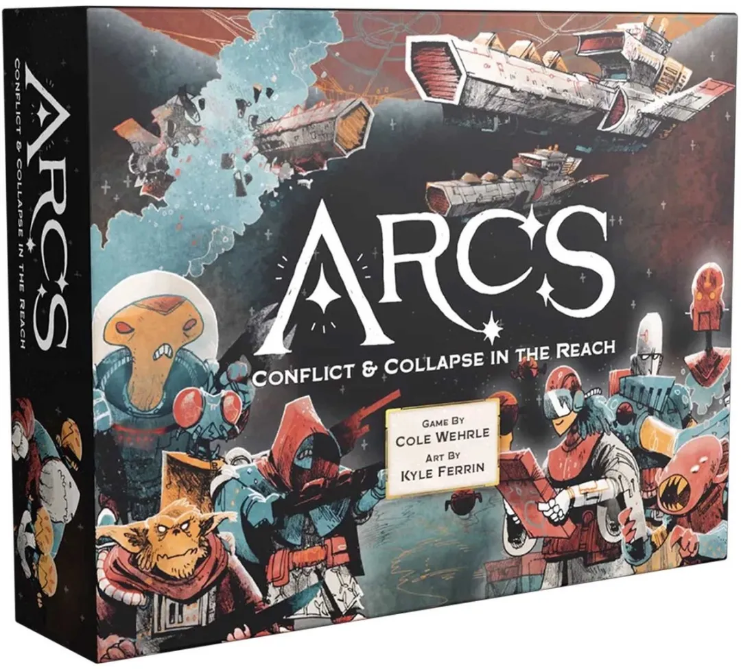 Leder Games Arcs - Sci-fi strategie bordspel voor 2-4 spelers