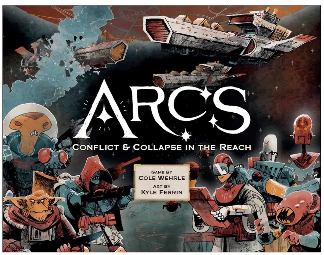Leder Games Arcs - Sci-fi strategie bordspel voor 2-4 spelers