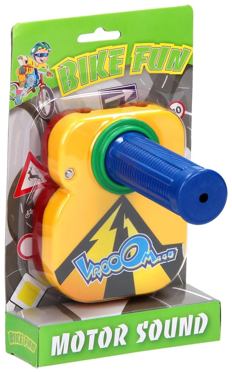Johntoy Go Go Fietstoeter - Motorsound - Rood