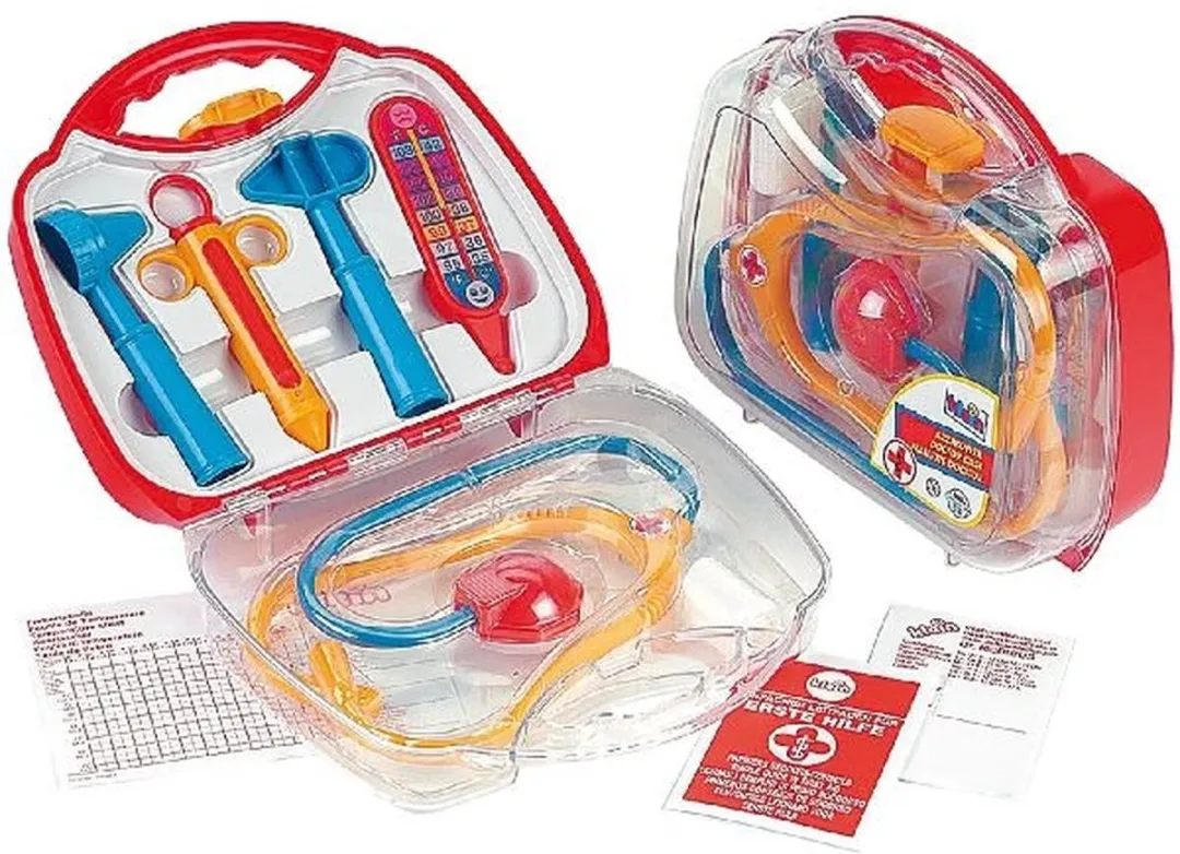 Klein Toys Dokterskoffer - Rood - 8-delig