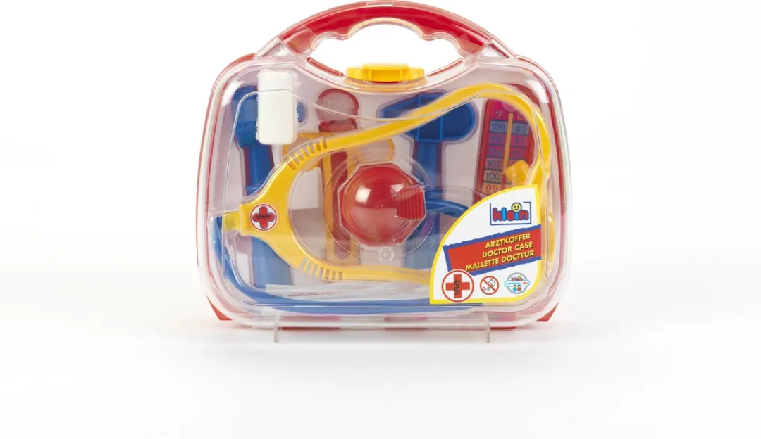 Klein Toys Dokterskoffer - Rood - 8-delig