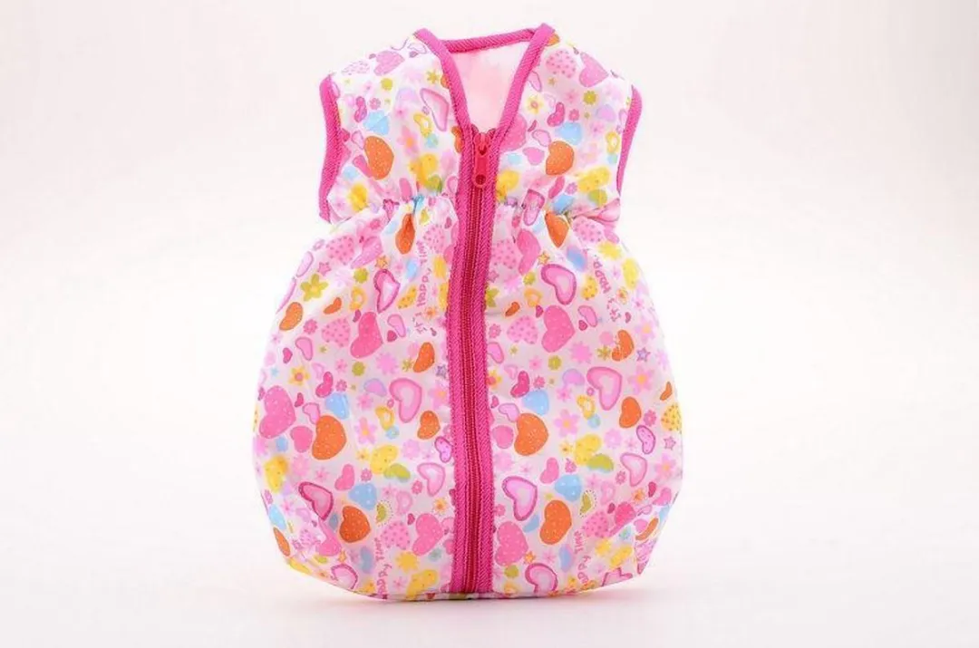 Johntoy Slaapzak Babypop Rose 38cm - Roze