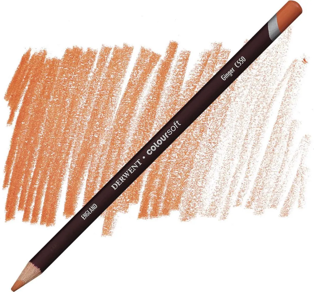 Derwent Coloursoft Potlood Ginger C550