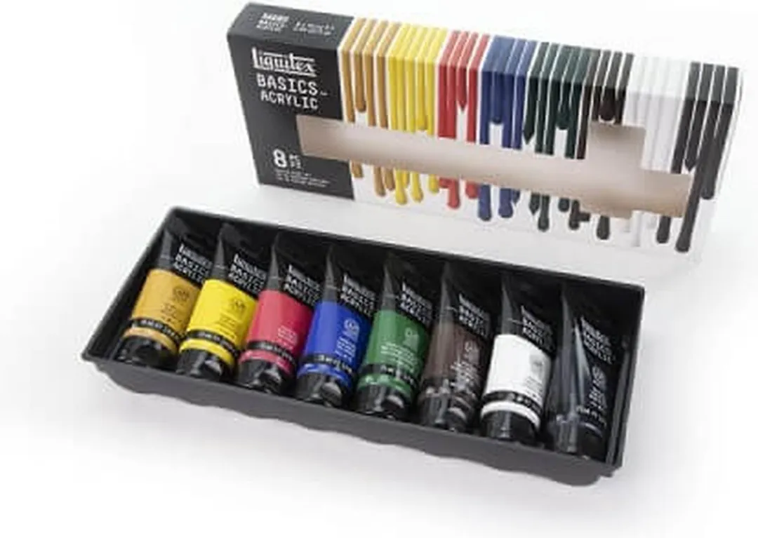 Liquitex Basics Acrylverfset 8x75ml
