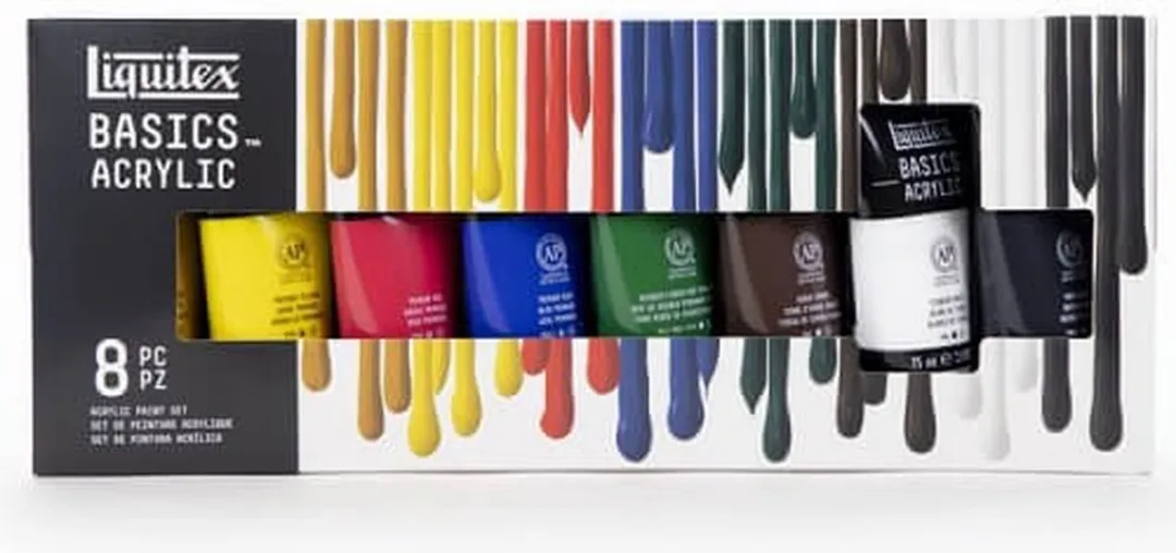 Liquitex Basics Acrylverfset 8x75ml
