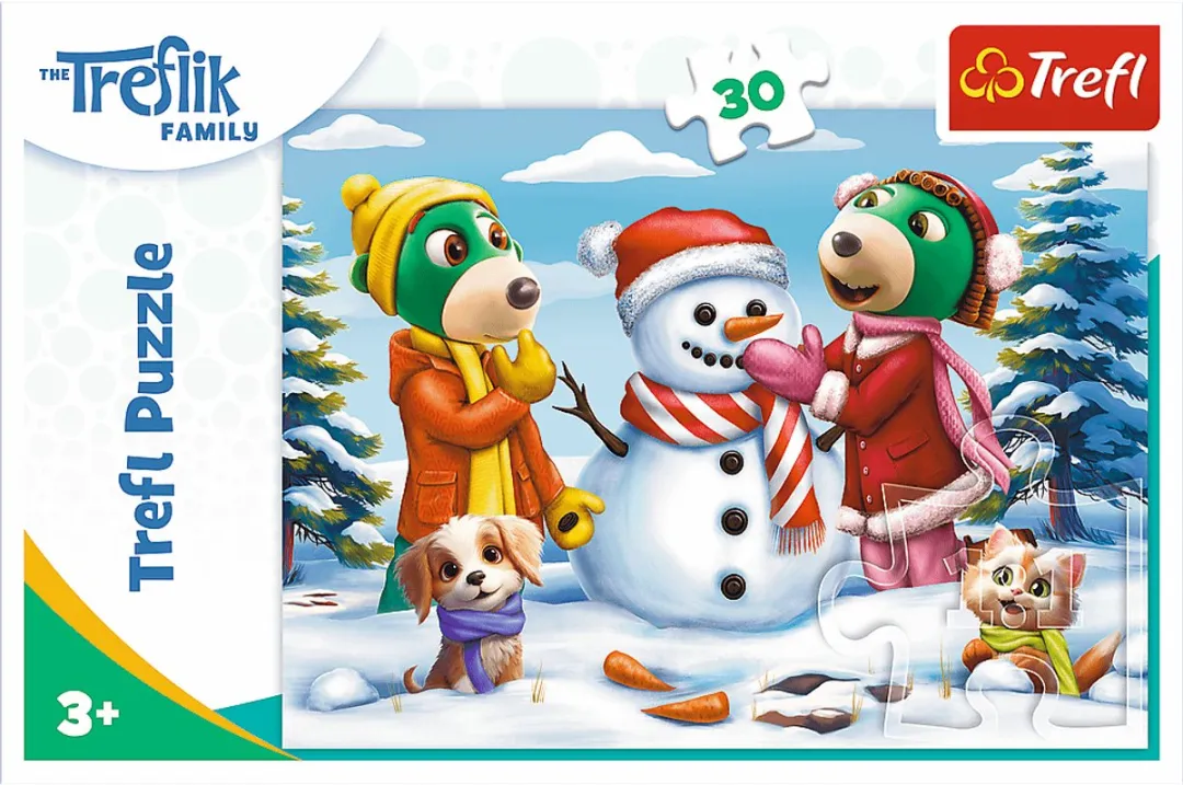 Trefl Stripfiguren Puzzel 30 Stuks - Meerkleurig