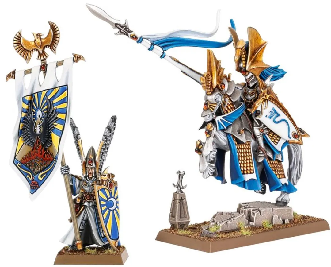 Games Workshop High Elf Lords 13-07 - 32 Onderdelen