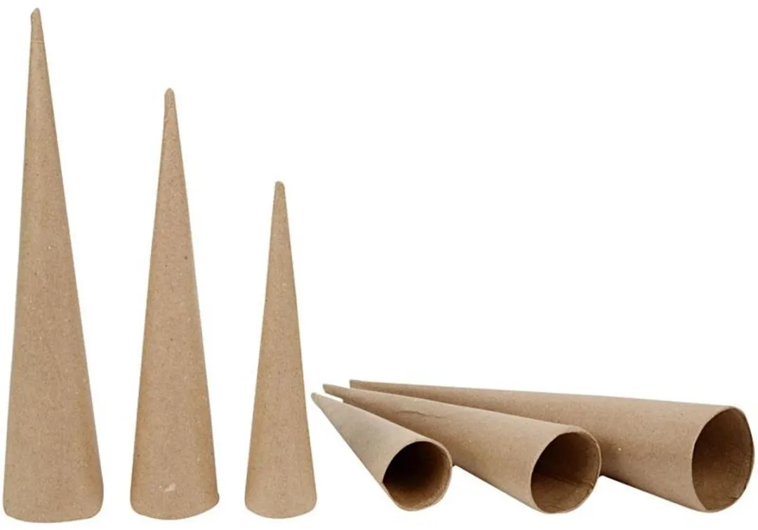Creativ Company Kegels - 3 Stuks Bruin