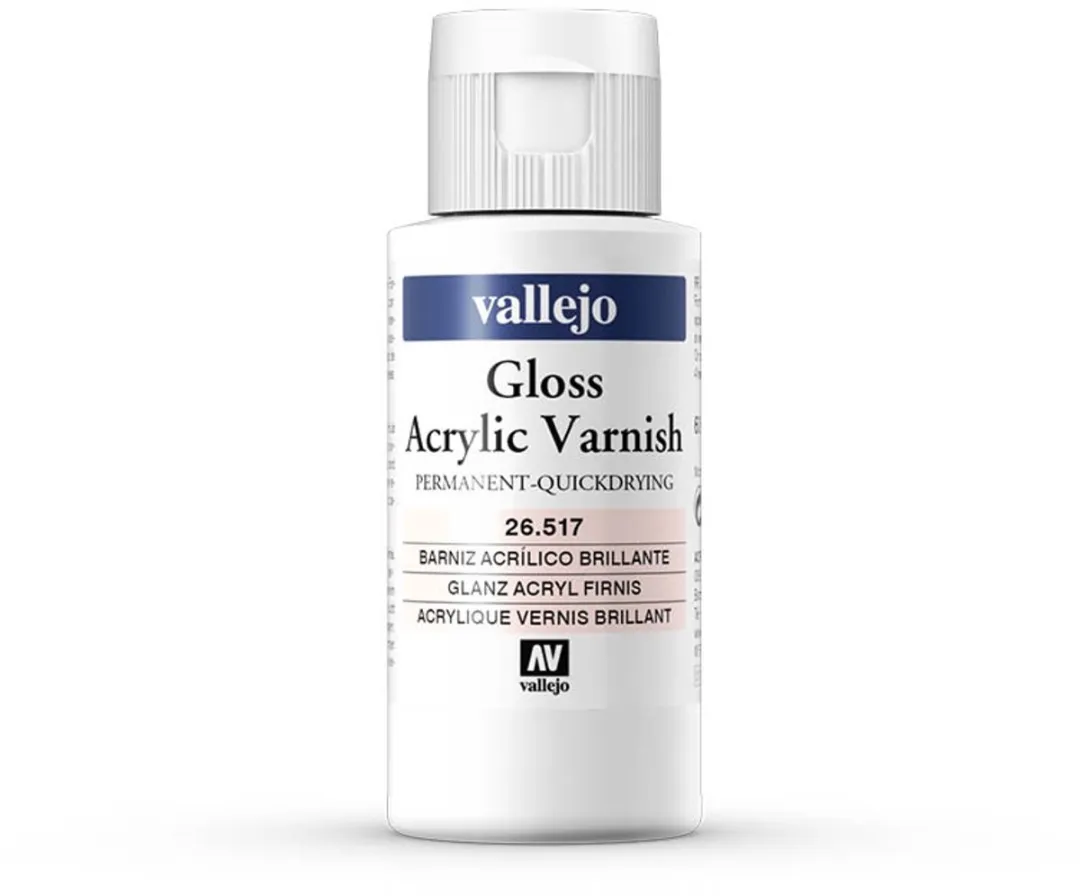Vallejo Hobbyverf Acrylverf 26517 Gloss Acrylic Varnish 60ml