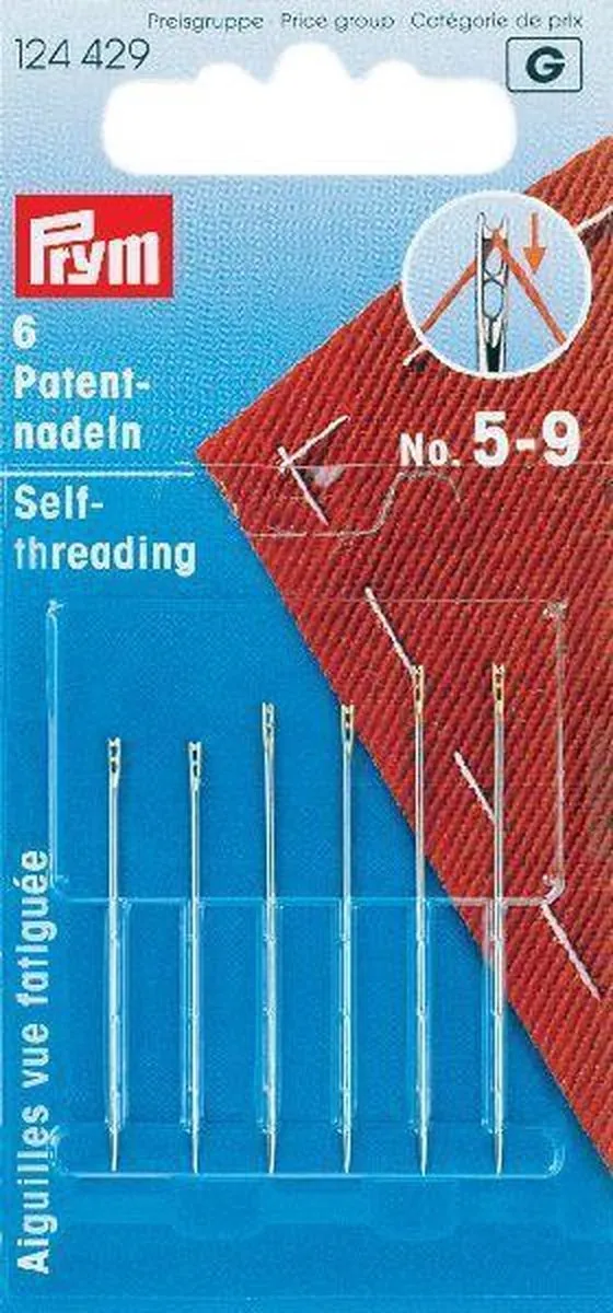 Prym Blindennaalden Nr.5-9 - Zilver