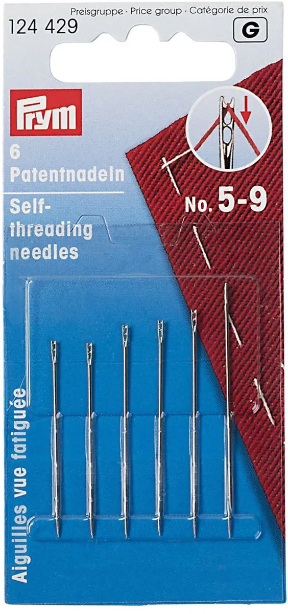 Prym Blindennaalden Nr.5-9 - Zilver