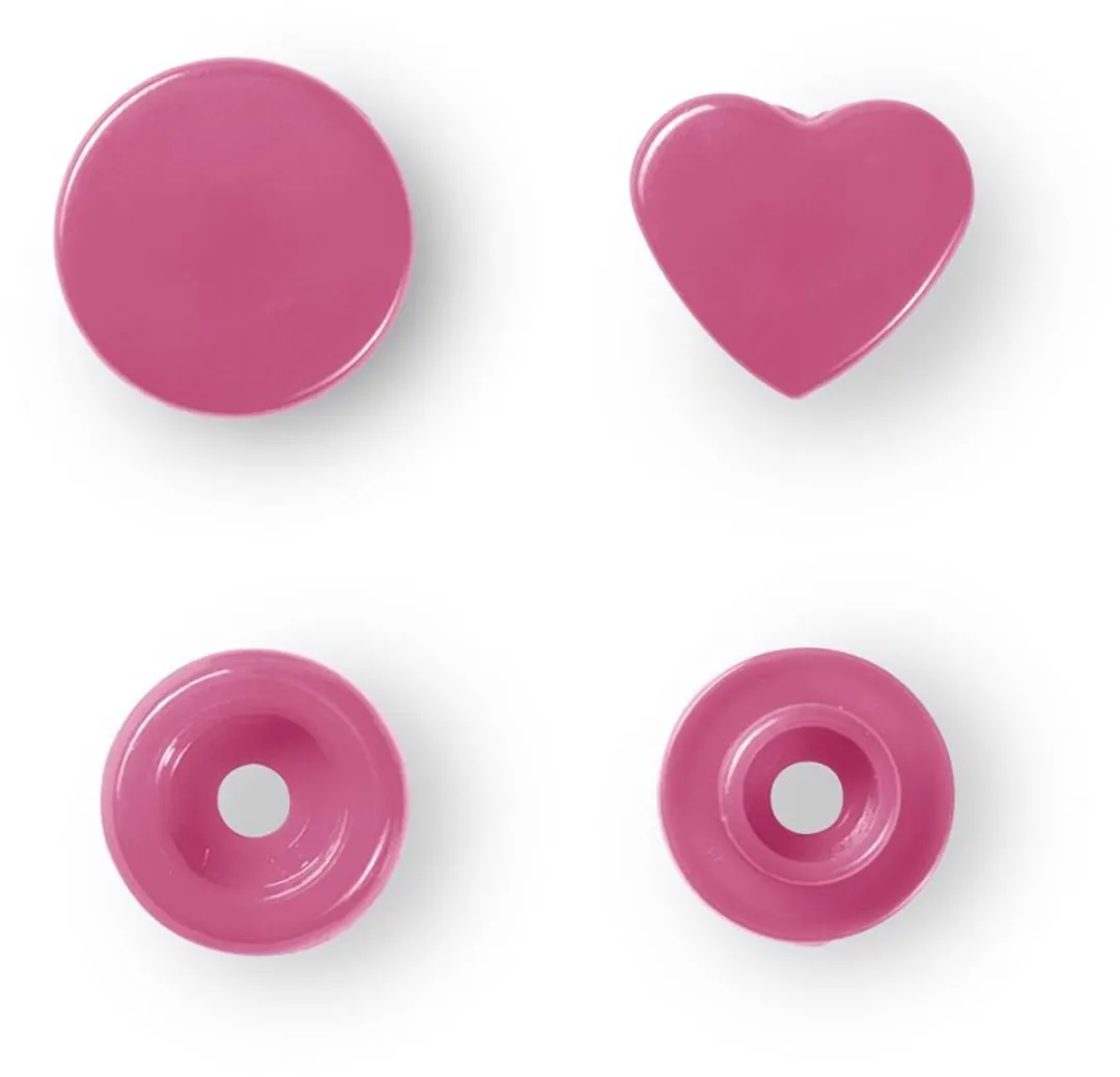 Prym Drukknoop ColorSnaps Hart 30 Stuks