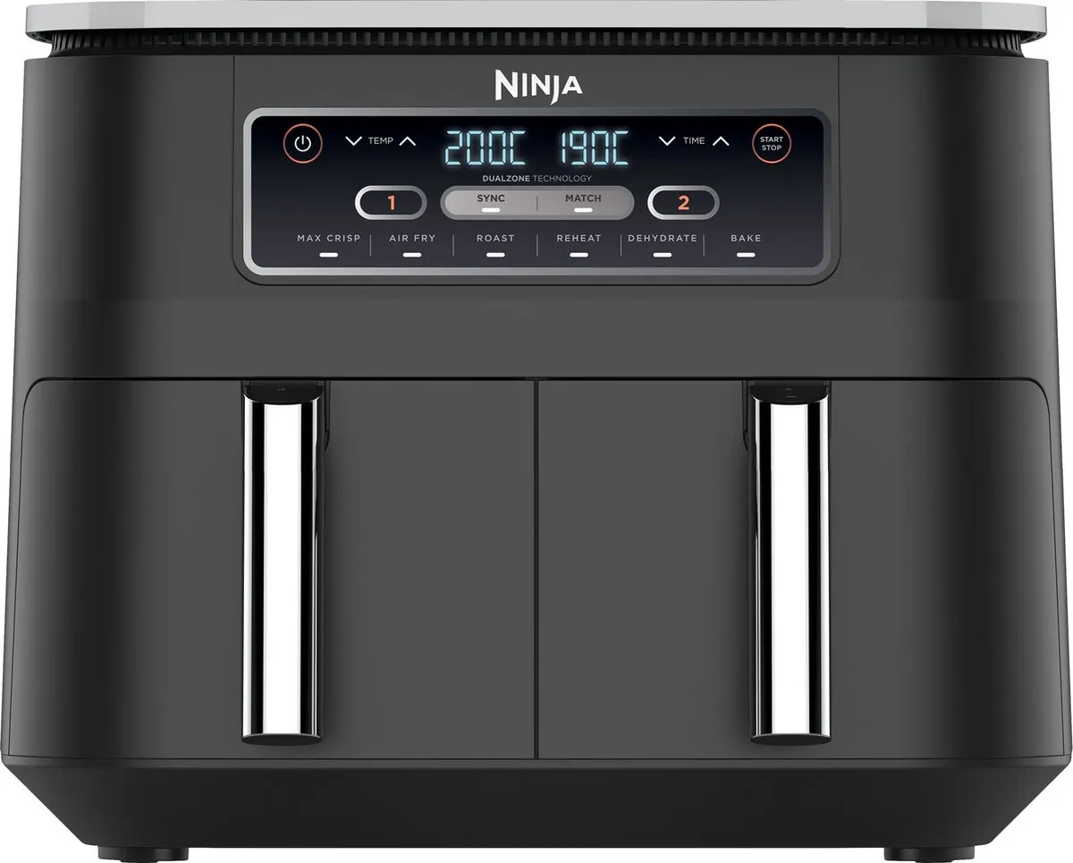 Ninja DualZone AF300EU Dubbele Airfryer XXL 7.6L