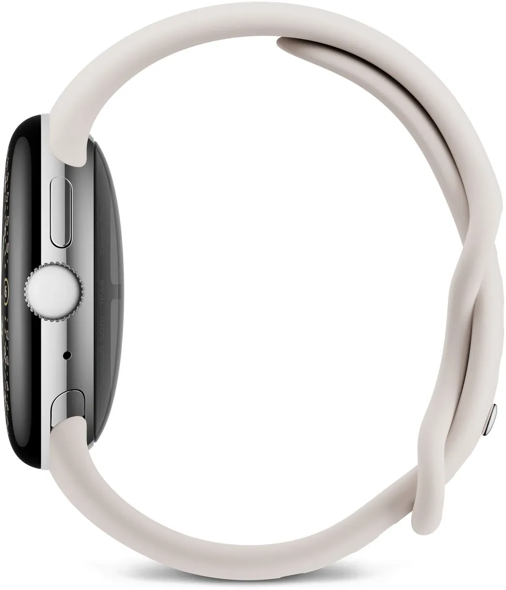 Google Pixel Watch 4 Smartwatch 41mm - Zilver/Porselein