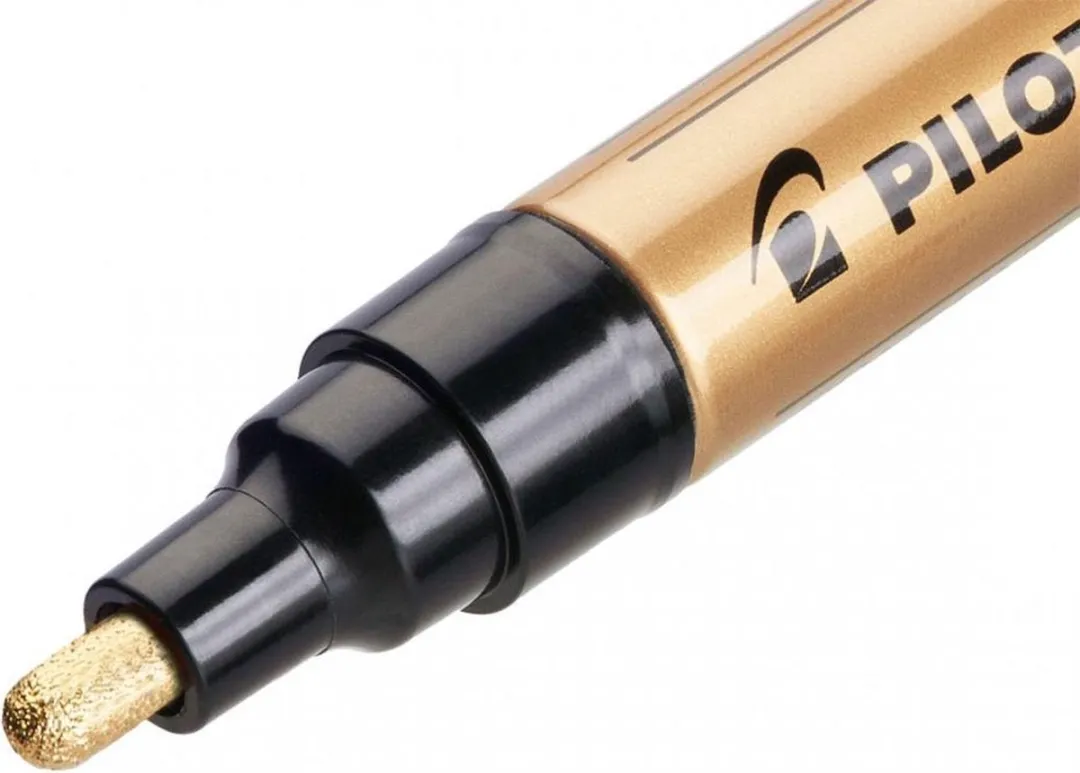 Pilot Super Color Gouden Marker Pen - Medium Tip