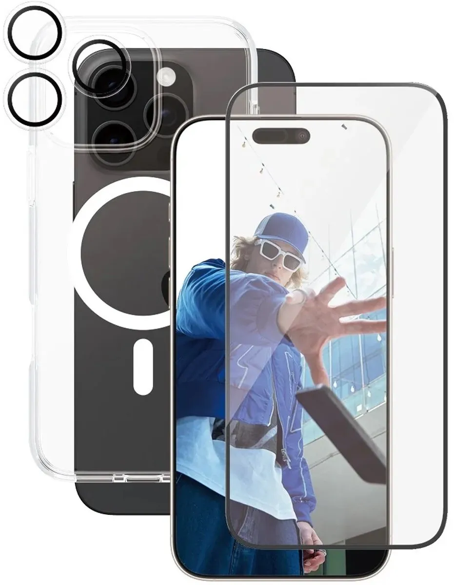 PanzerGlass Beschermingspakket iPhone 16 Pro Max