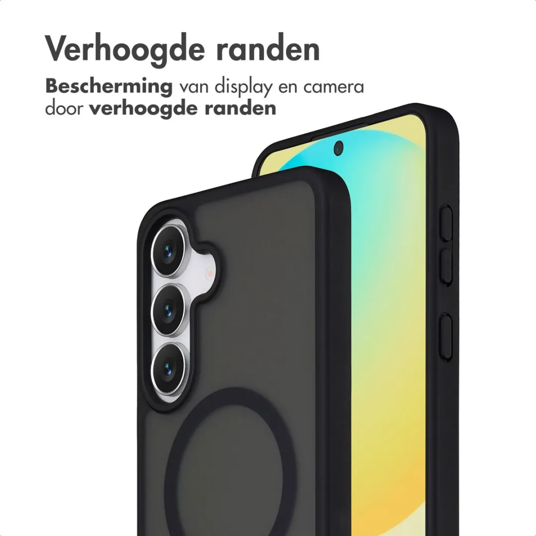 Imoshion Galaxy S25 FE Hoesje - Magnetische Ring - Zwart