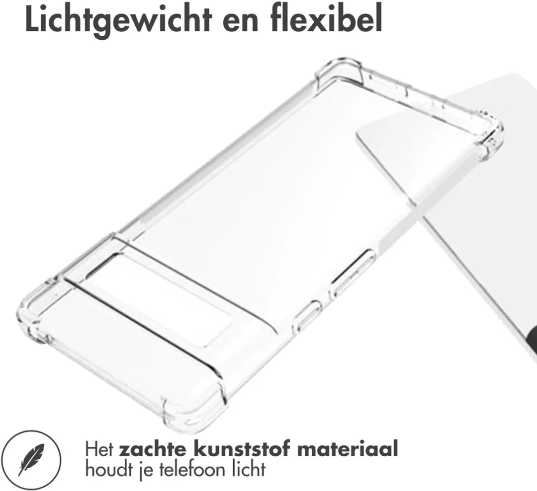 Imoshion Hoesje Google Pixel 6 Pro - Transparant