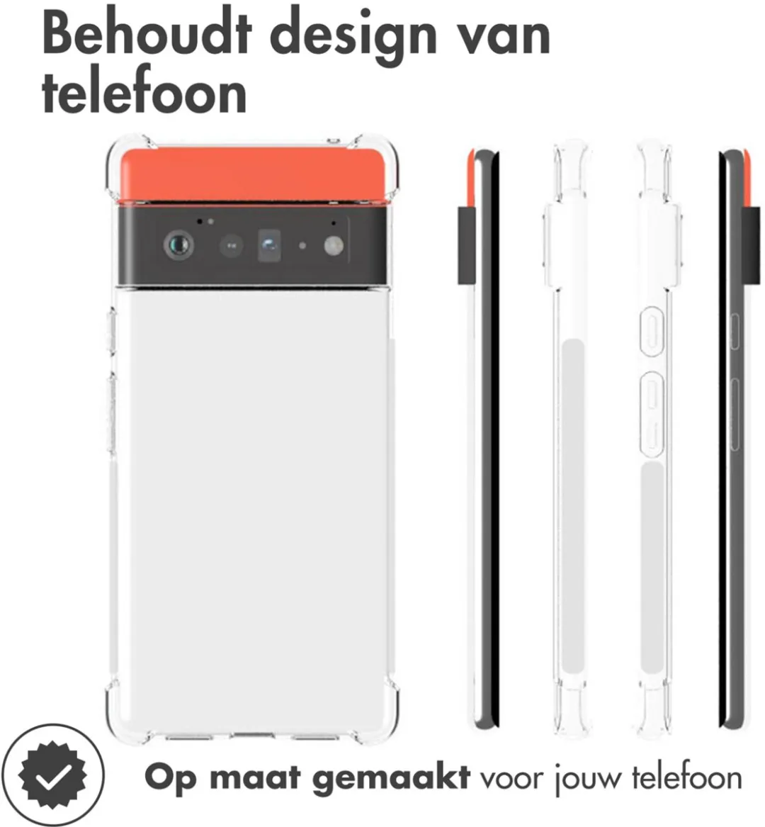 Imoshion Hoesje Google Pixel 6 Pro - Transparant