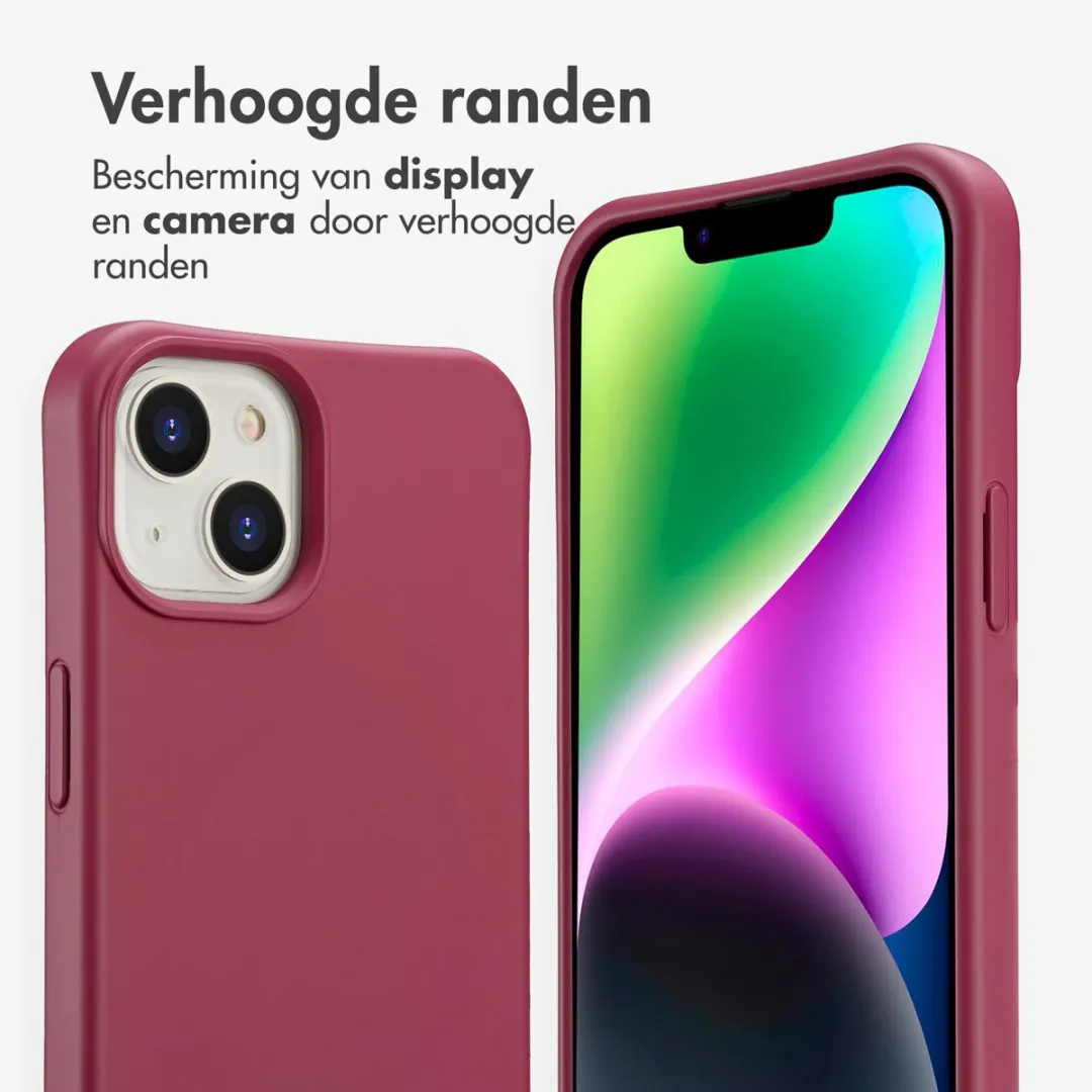 Imoshion iPhone 14 MagSafe Hoesje - Raspberry