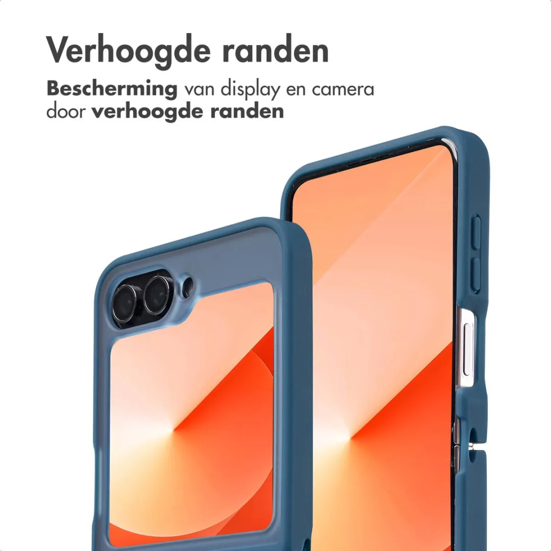 imoshion Hoesje Samsung Galaxy Z Flip 6 - Donkerblauw