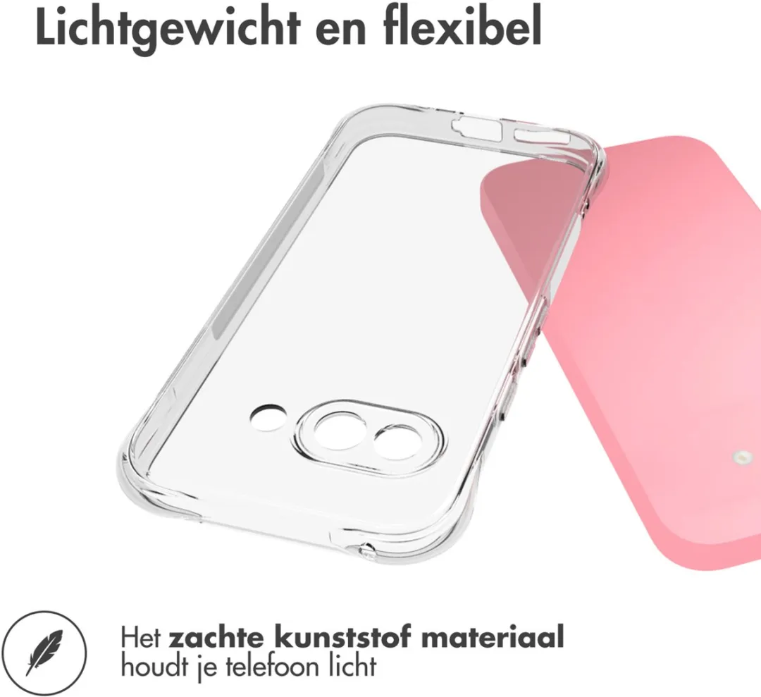 Imoshion Hoesje Google Pixel 9a - Transparant