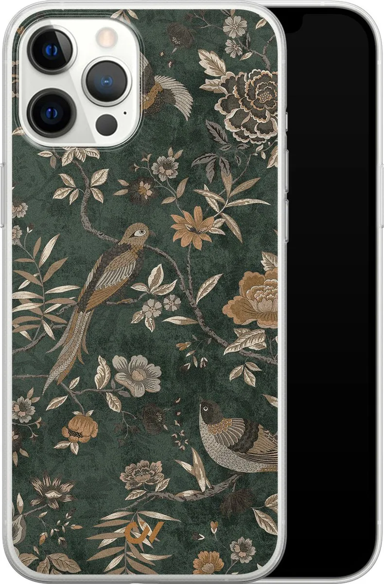 Casevibes iPhone 12 Pro Max Hoesje - Groen - A/12PM/UV/041