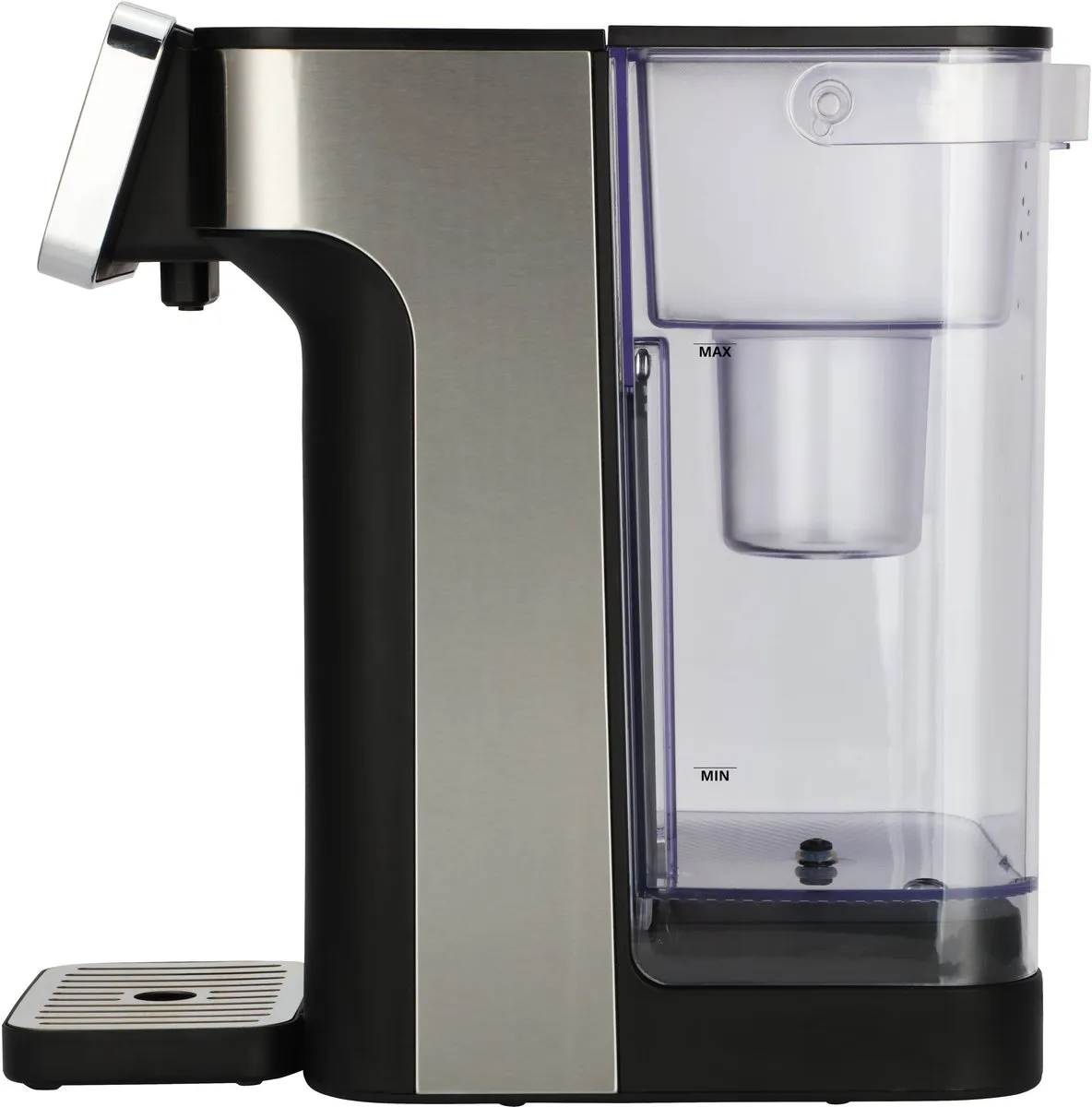 Inventum HWD725B Heetwaterdispenser 2L - 2600W - Zwart/RVS