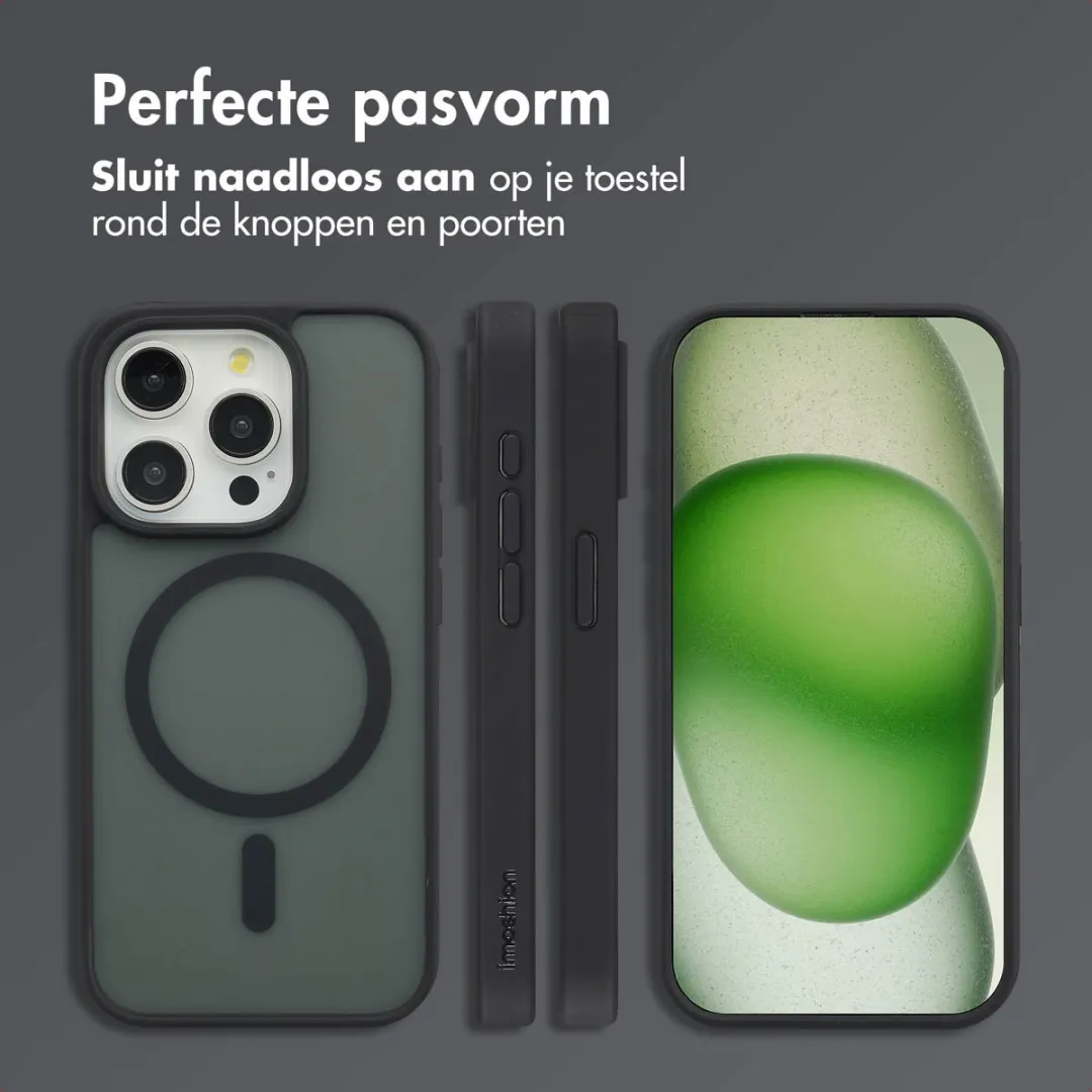Imoshion Hoesje iPhone 15 Pro MagSafe - Zwart - afbeelding 6 van 6