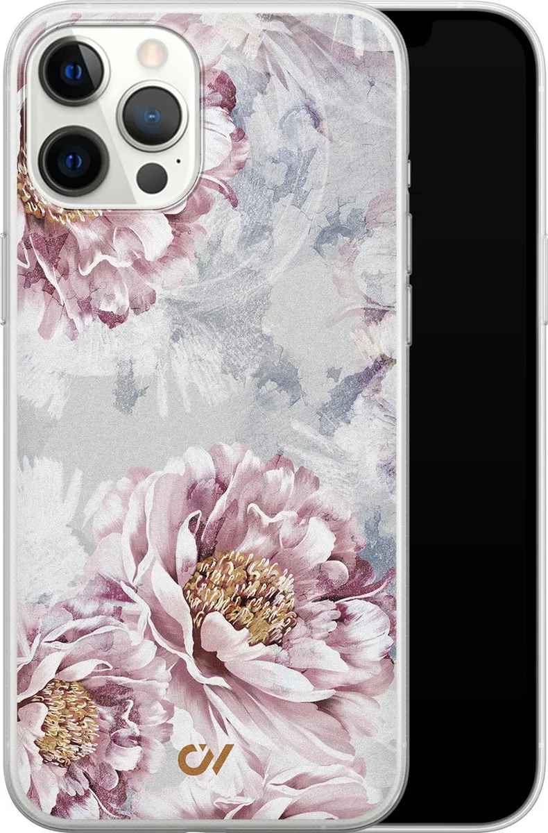 Casevibes iPhone 12 Pro Max Hoesje A/12PM/UV/050 - Beige