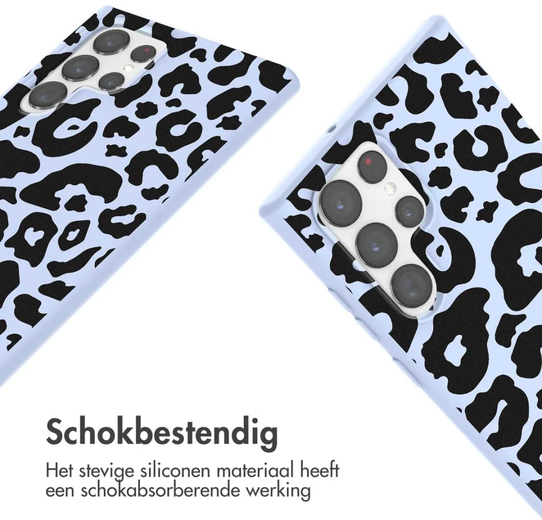 Imoshion Hoesje Samsung Galaxy S22 Ultra Animal Lila