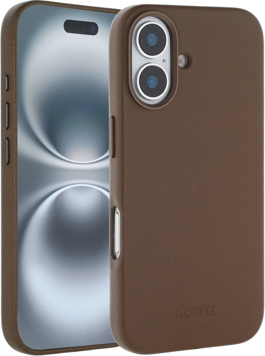 Accezz iPhone 16 Hoesje Coffee Brown