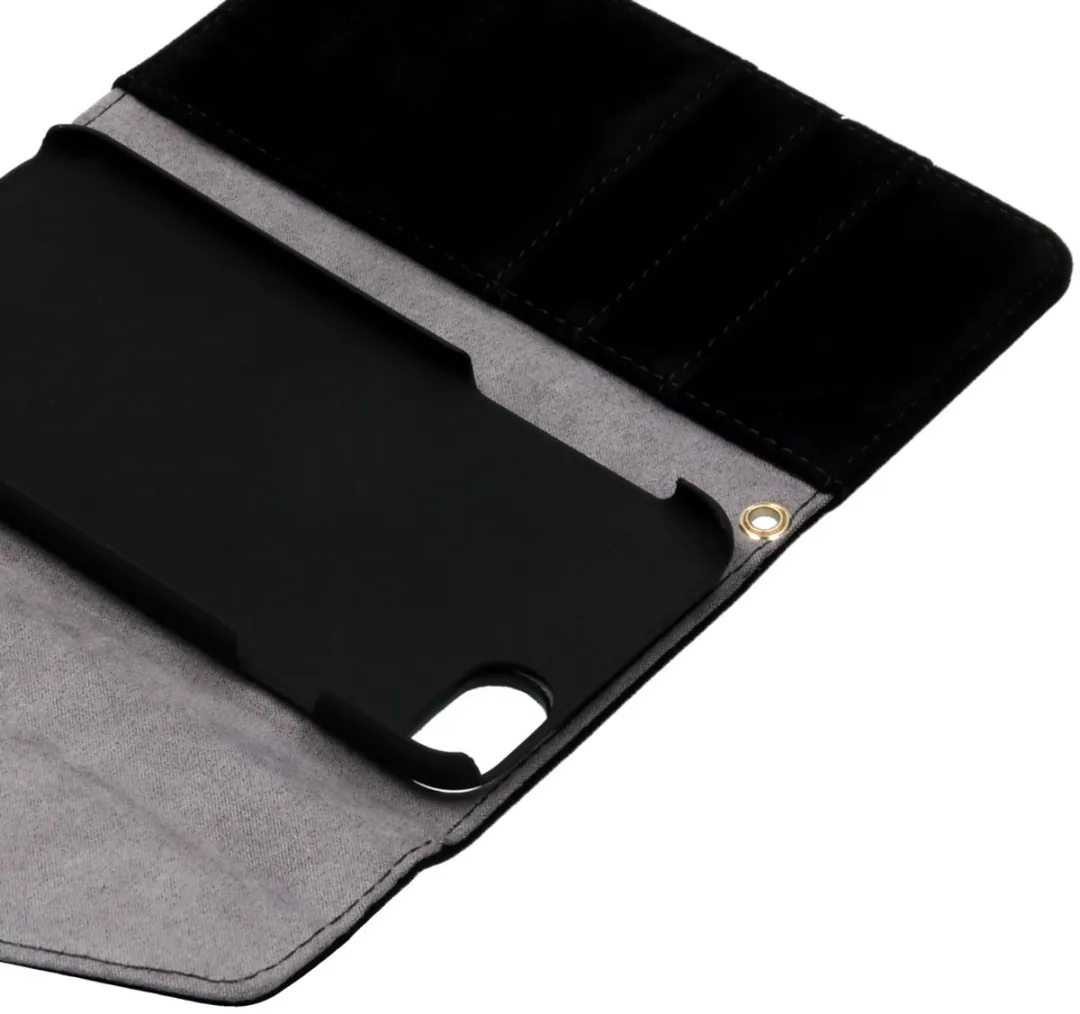 iDeal of Sweden Mayfair Clutch iPhone SE/8/7/6s - 3 Stuks - Zwart - afbeelding 6 van 6