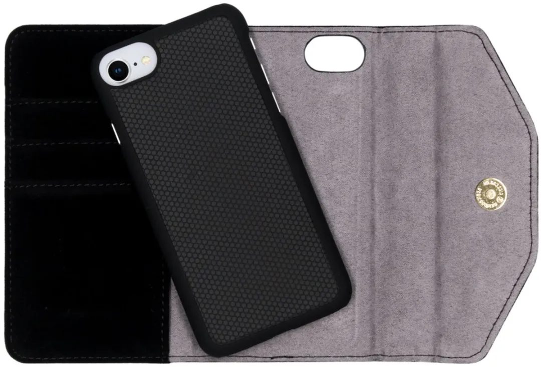 iDeal of Sweden Mayfair Clutch iPhone SE/8/7/6s - 3 Stuks - Zwart - afbeelding 4 van 6