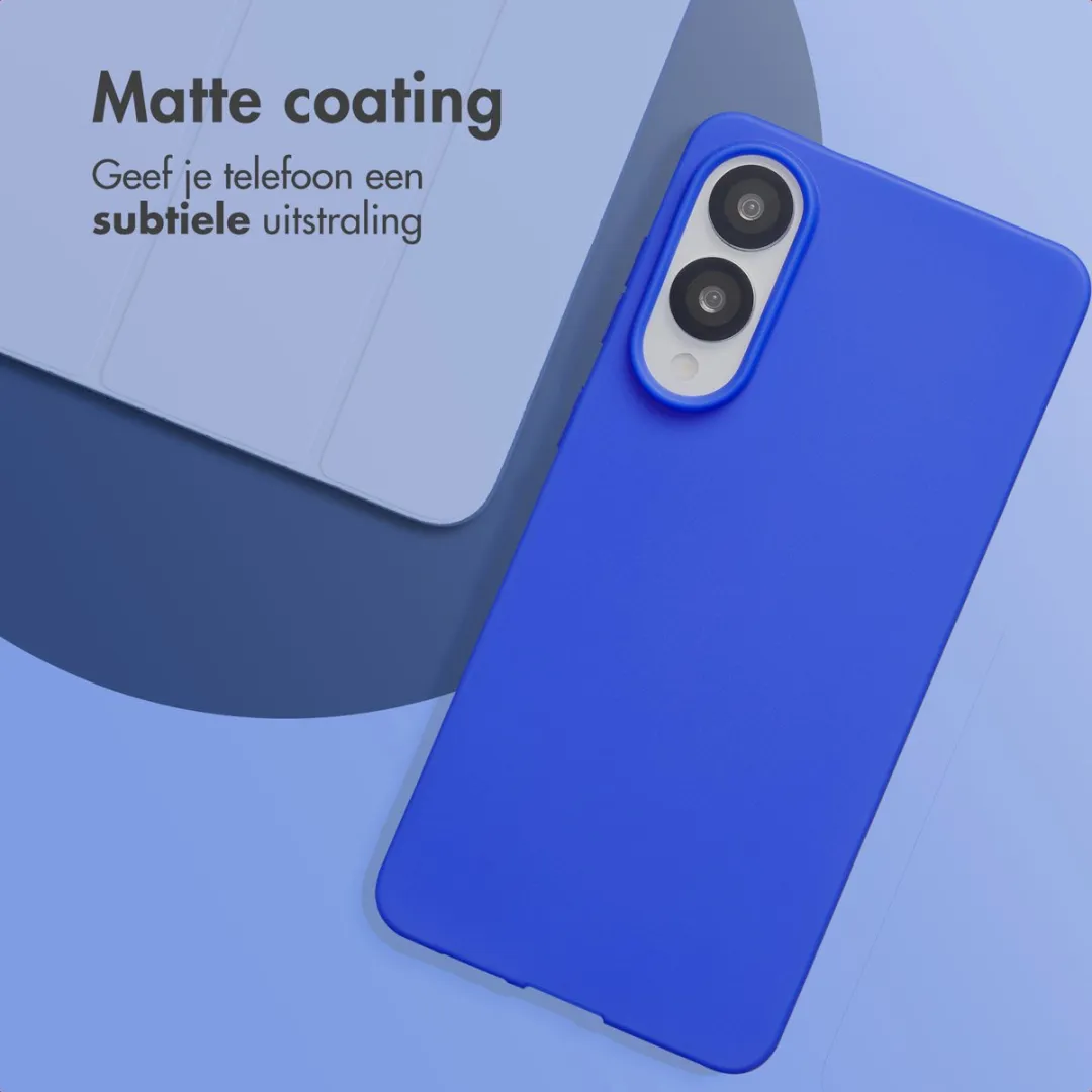 Imoshion Hoesje Samsung Galaxy S25 Edge Cobalt Blue
