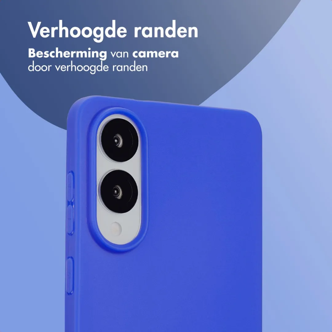 Imoshion Hoesje Samsung Galaxy S25 Edge Cobalt Blue
