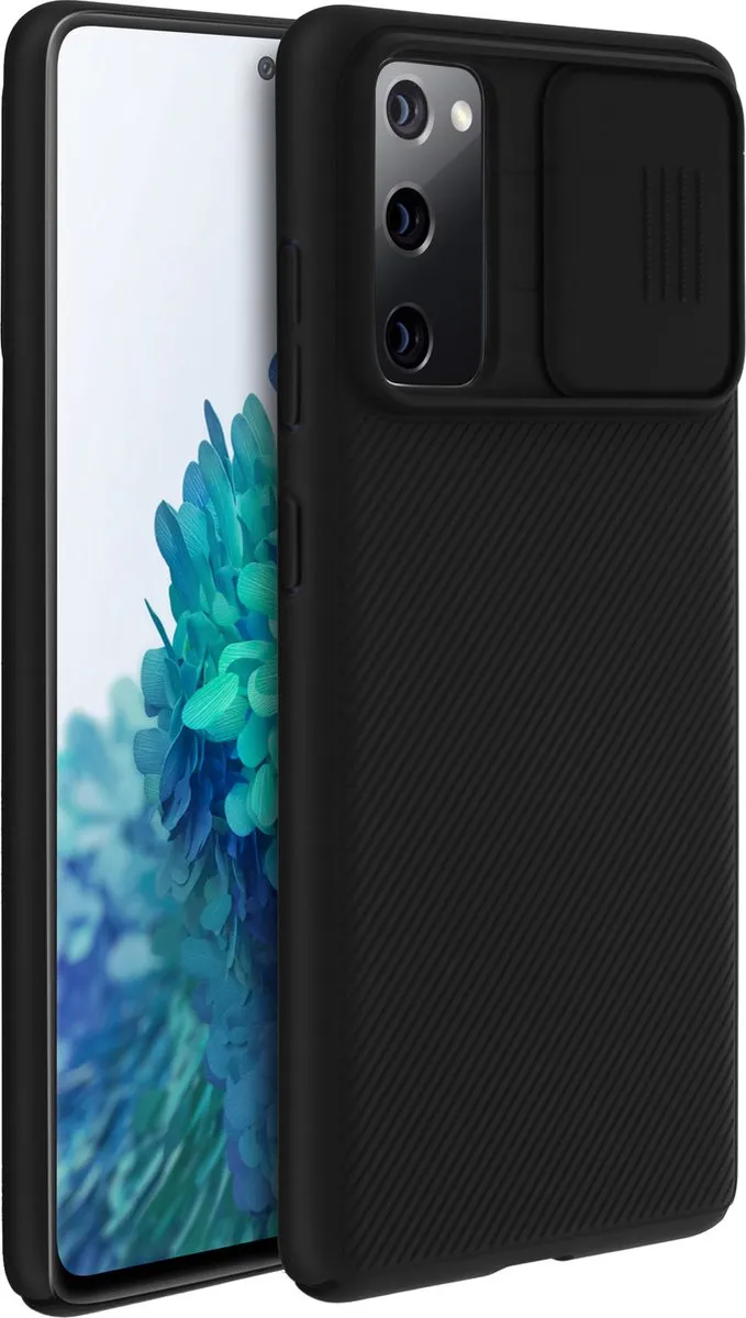 Nillkin CamShield Hoesje Samsung Galaxy S20 FE - Zwart