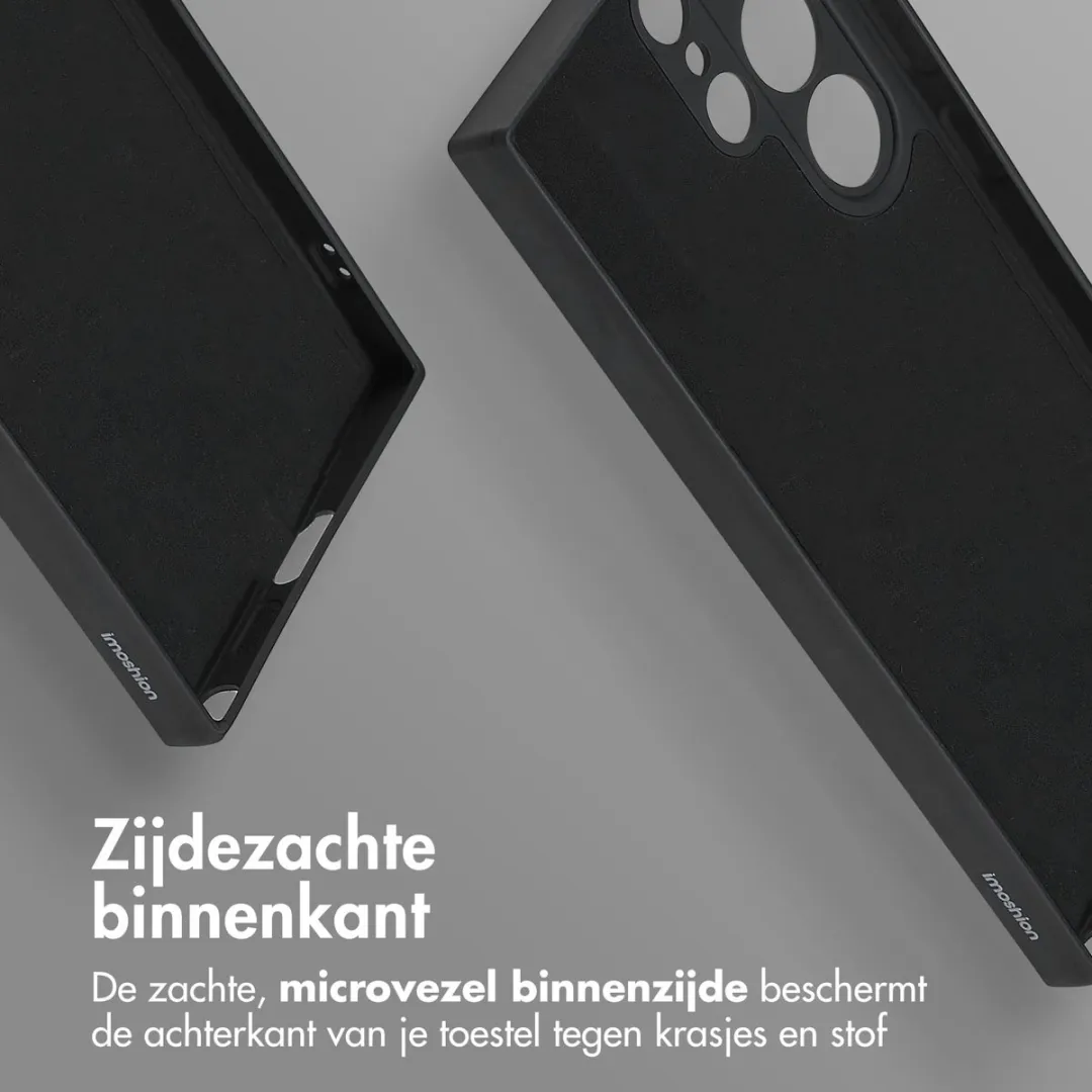 Imoshion Hoesje Samsung Galaxy S24 Ultra - Magnetische Ring Zwart