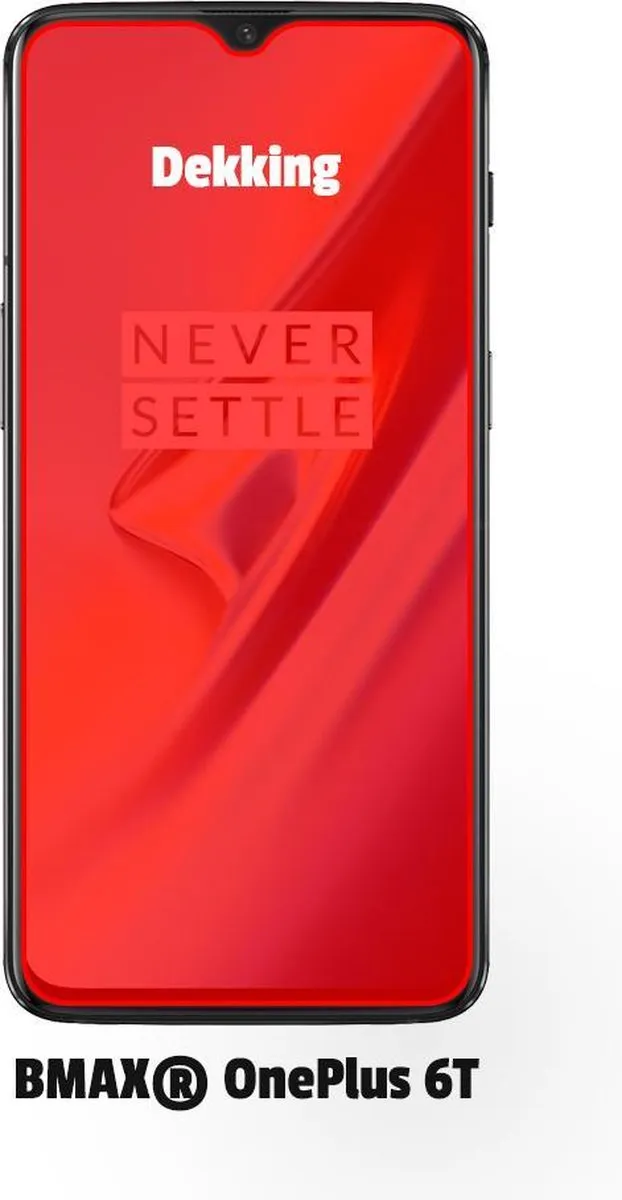 BMAX Glazen Screenprotector OnePlus 6T - 2 Stuks
