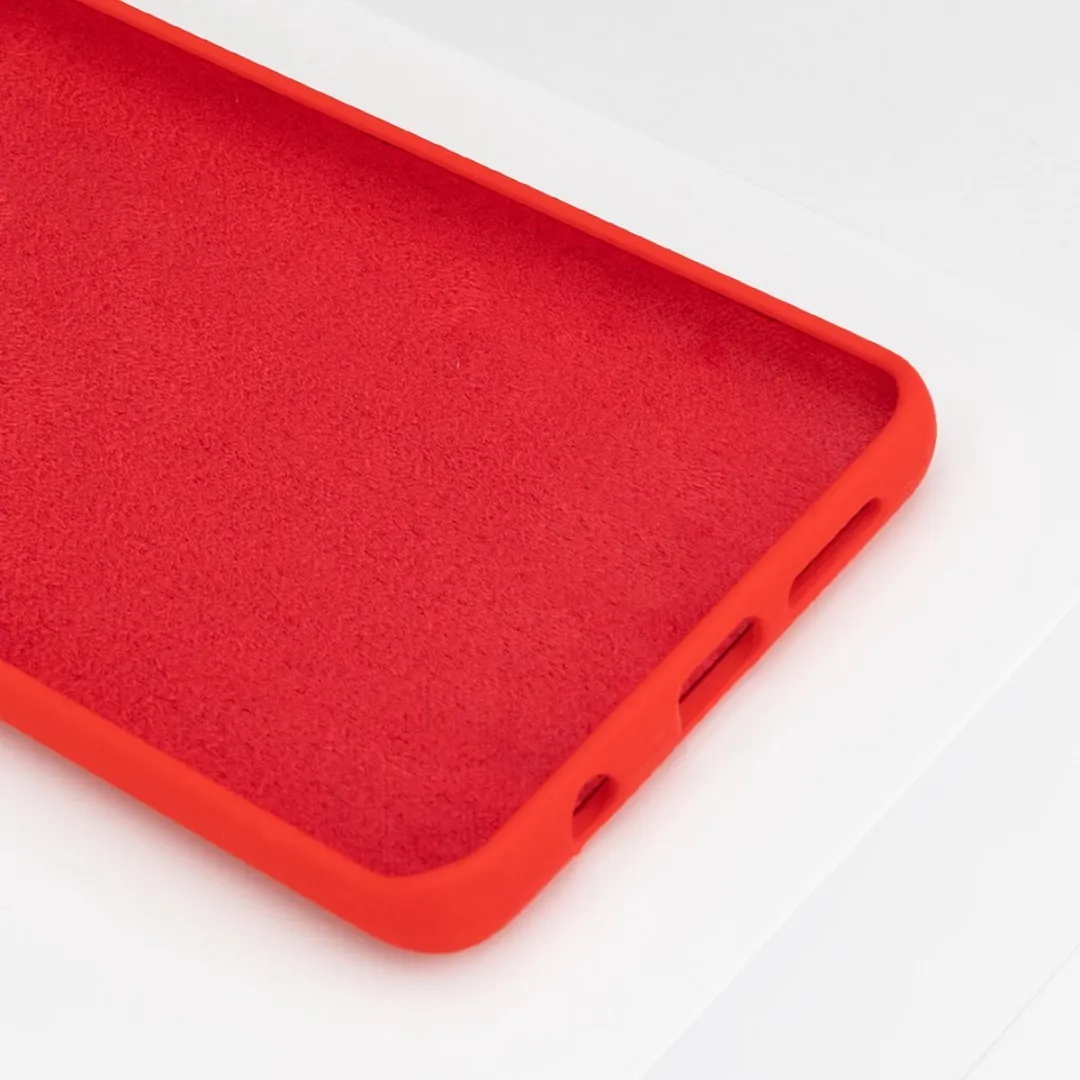 BMAX Siliconen Hoesje Samsung Galaxy S10+ - Rood