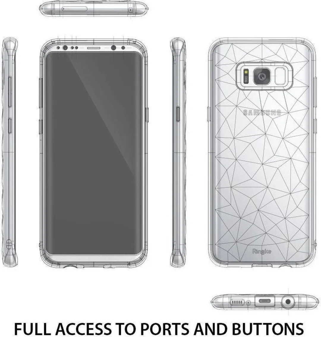 Ringke Air Prism Samsung Galaxy S8+ Hoesje - Transparant - afbeelding 6 van 6