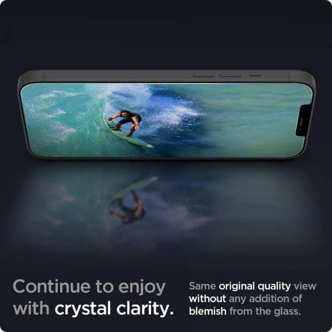 Spigen Glas.tR AGL01536 AntiBlue Tempered Glass - iPhone 12 Mini