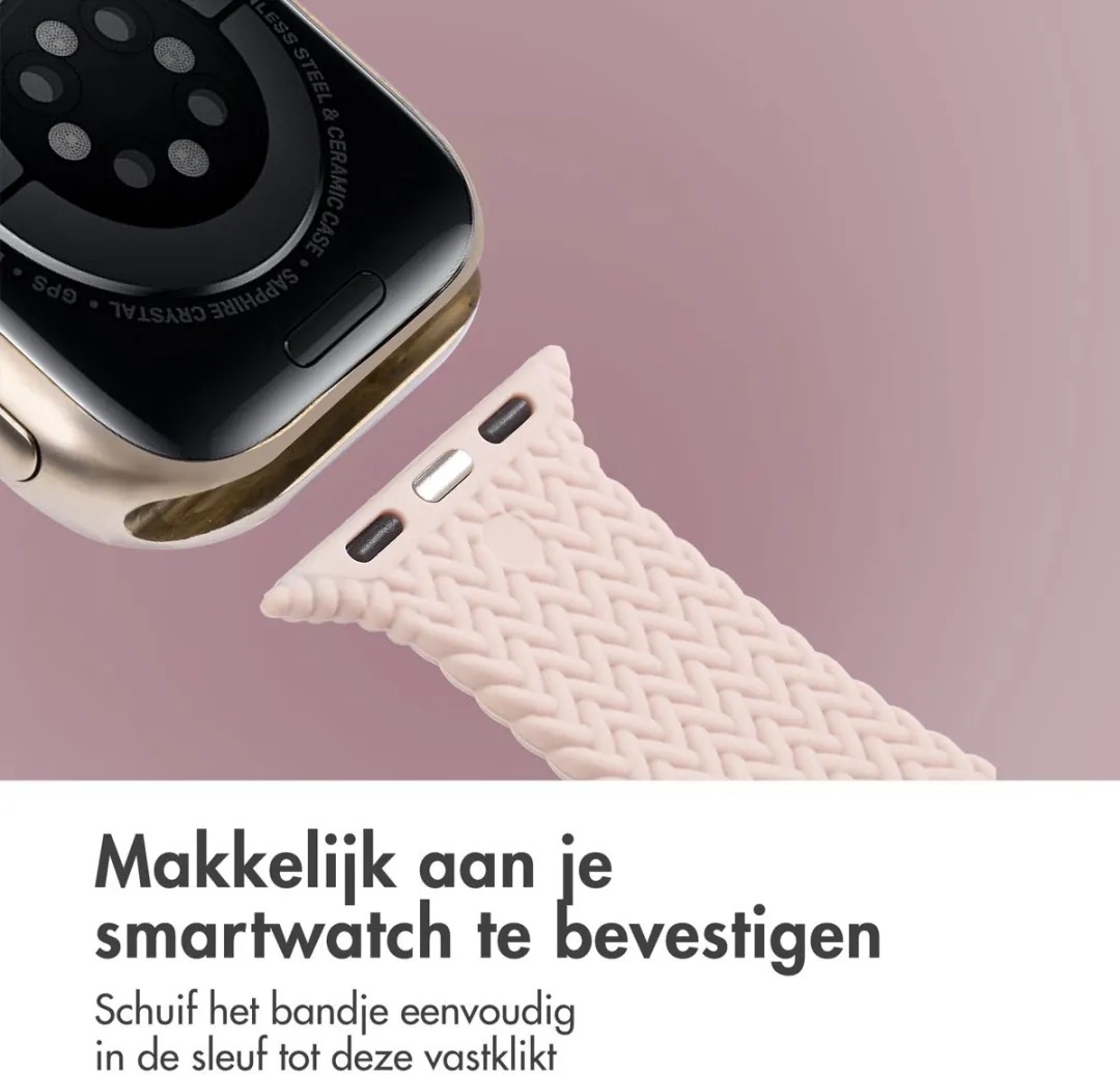 Imoshion Siliconen Bandje Apple Watch 42mm - Roze