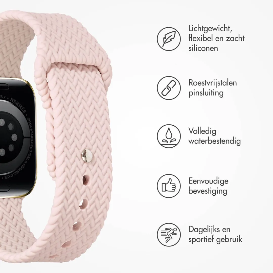 Imoshion Siliconen Bandje Apple Watch 42mm - Roze