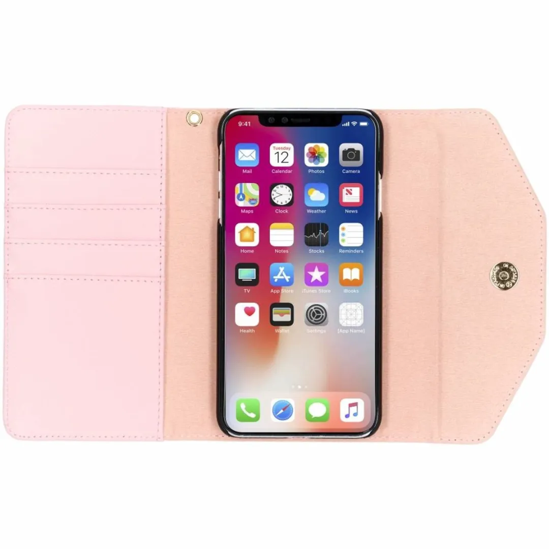 iDeal of Sweden Mayfair Clutch iPhone Xs Max - Roze - IDMC-I1865-51 - afbeelding 5 van 6